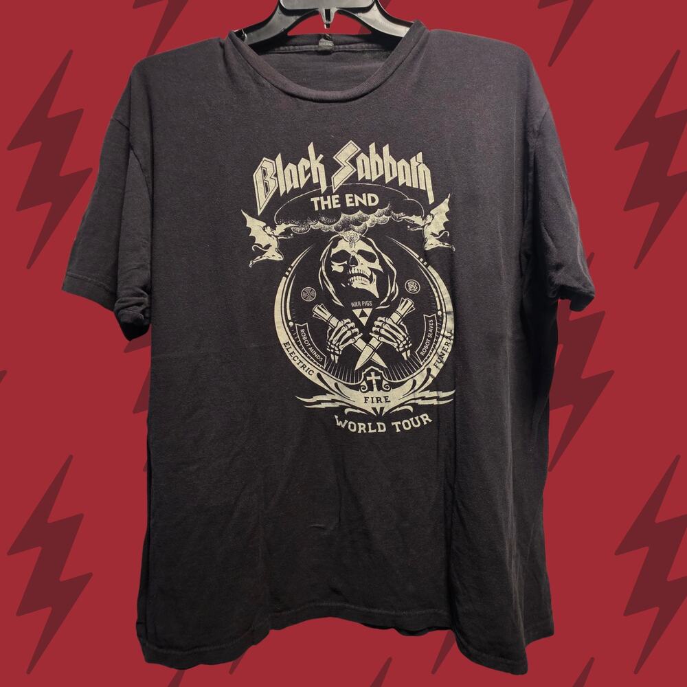 Black Sabbath The End 2016 Tour Graphic Tee